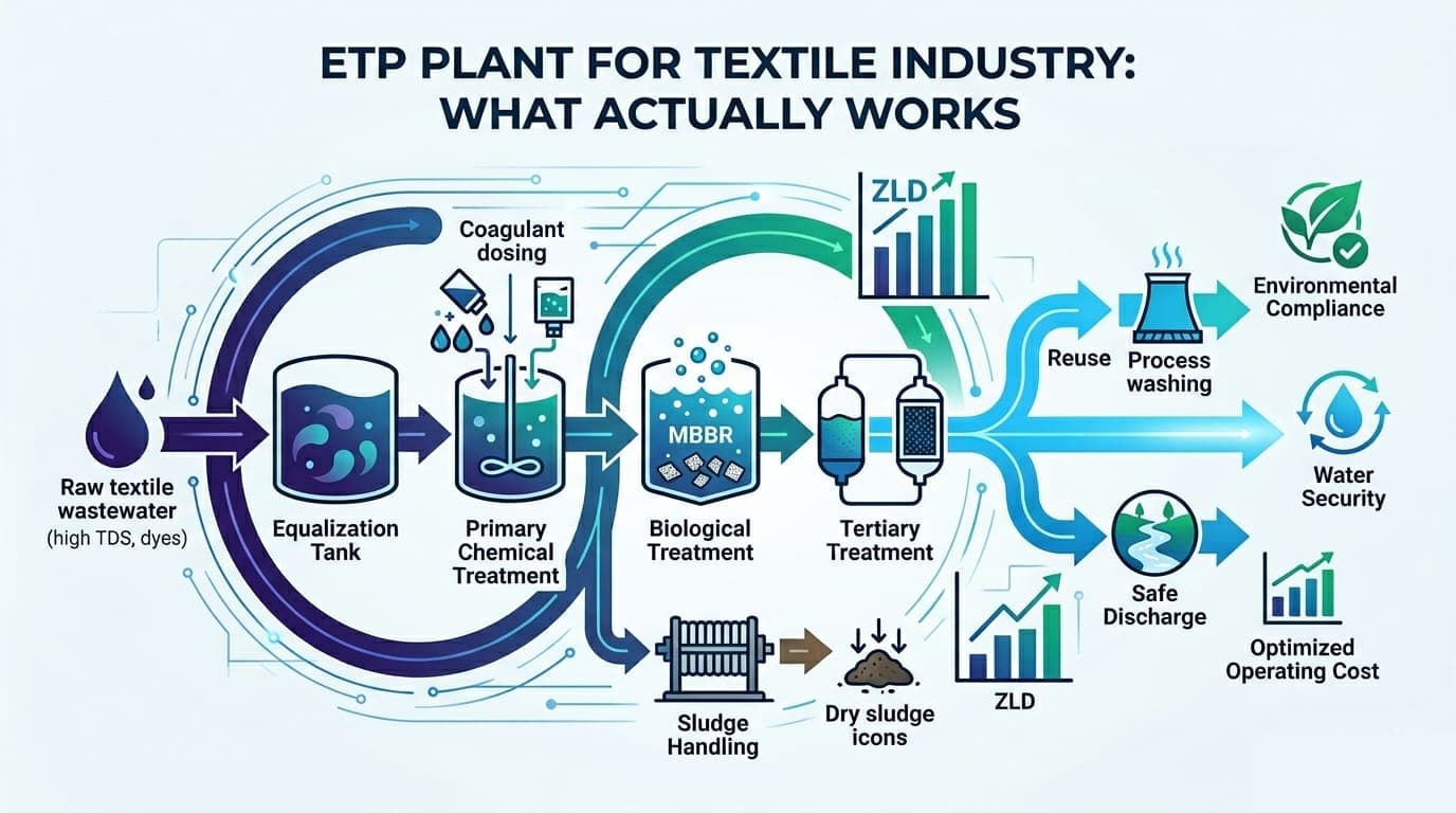 ETP Plant for Textile Industry
